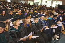 The University of Scranton conferred 633 master's degrees and 37 doctoral degrees at its 2010 Graduate Commencement Ceremony on campus on Saturday, May 29.