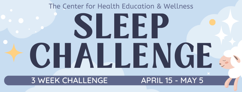 sleep challenge banner