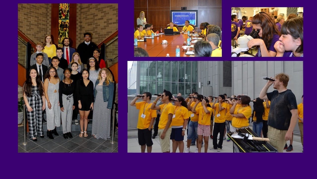The University of Scranton’s University of Success, a four-year pre-college mentorship program that is offered free of charge to participants, is now accepting applications for the upcoming 2023 academic year that begins this summer. Applicants must be currently enrolled in the eighth grade.