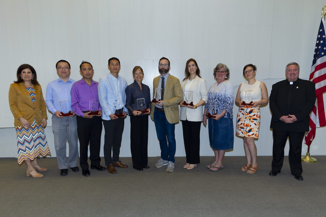 Ten Faculty Members Recognized for Excellence  image