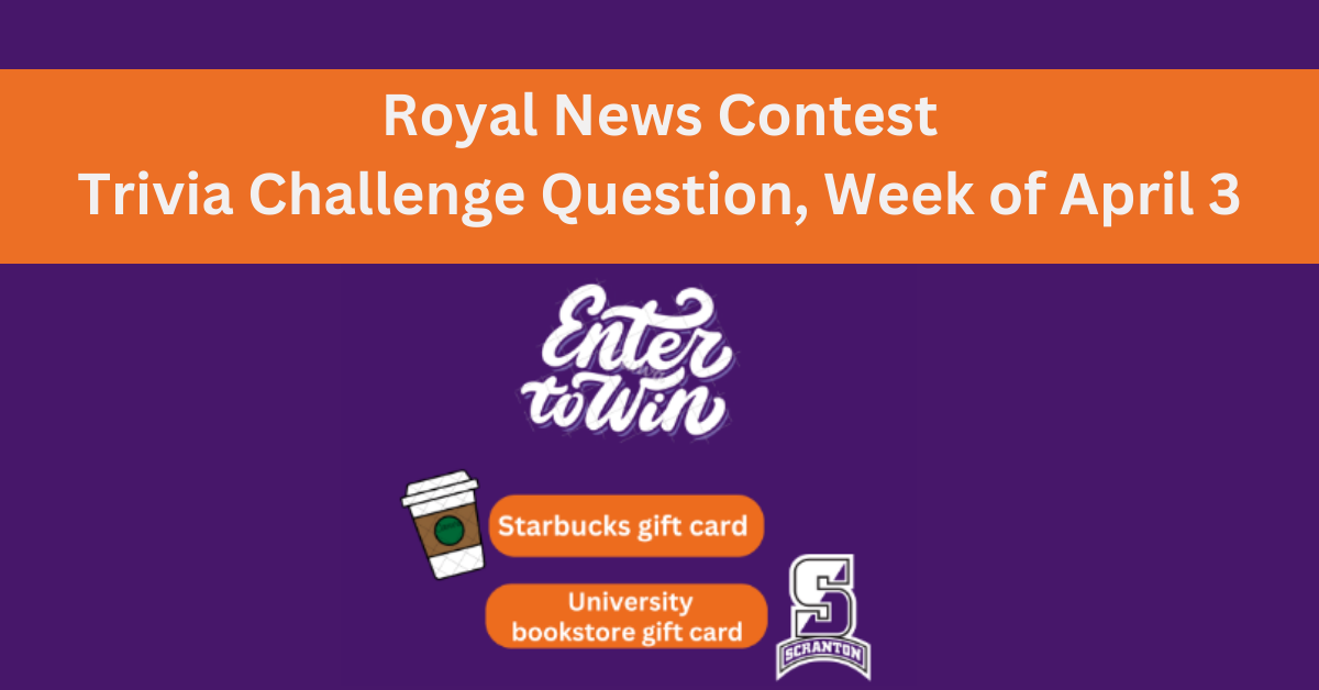 Welcome to the Royal News Weekly Trivia Challenge! image